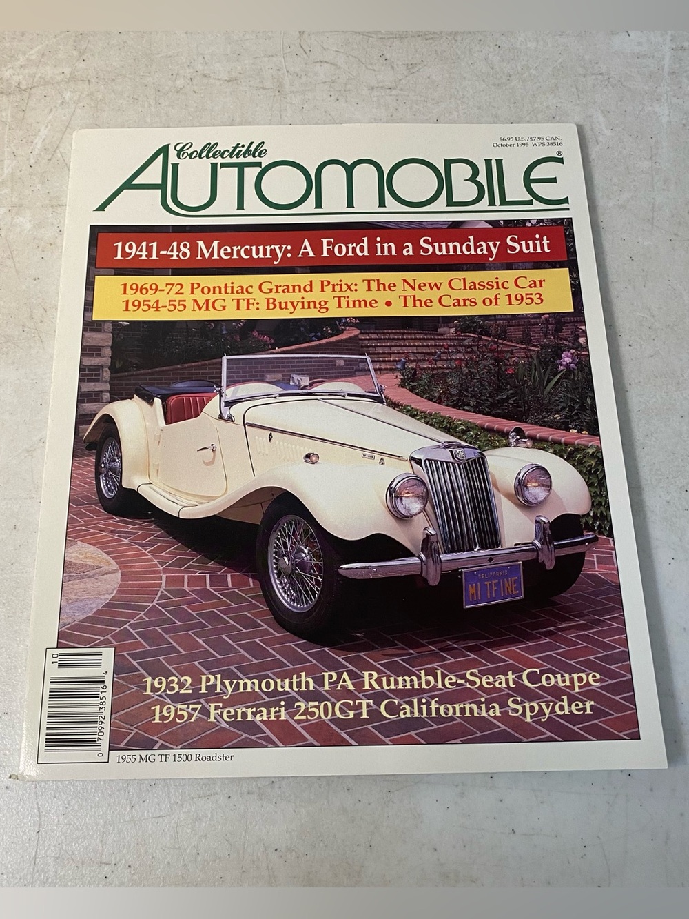 COLLECTIBLE AUTOMOBILE Mag December 1995 Ghia 450 SS Cadillac Eldorado Biarritz